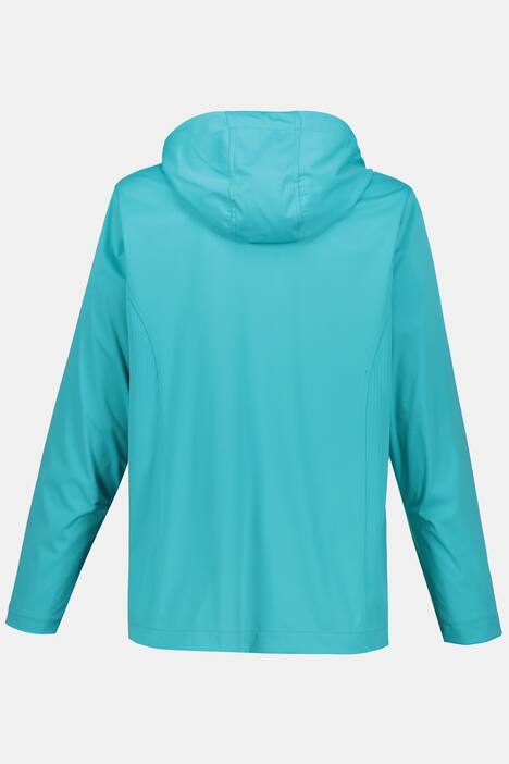 Softshelljacke, wasserabweisend, 2-Wege-Zipper