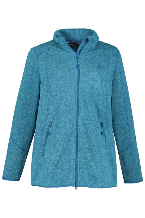 Stand-up Collar Sweater Fleece Jacket