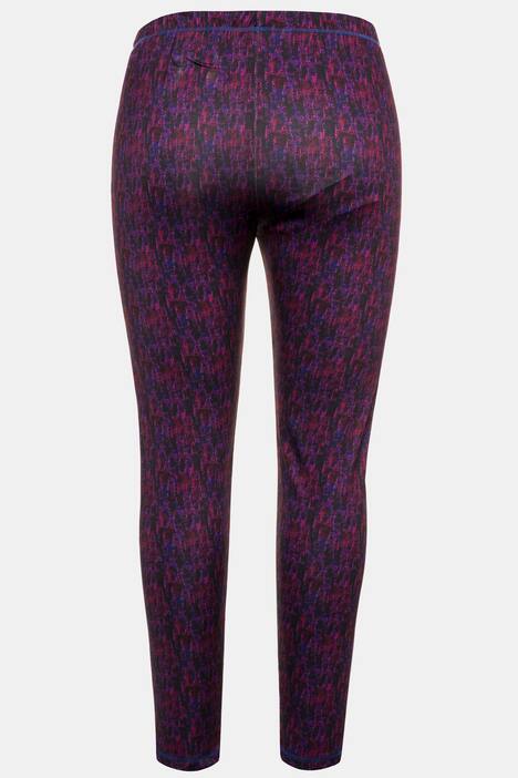 Leggings, Zahlenmuster, schnelltrocknend, Gummibund