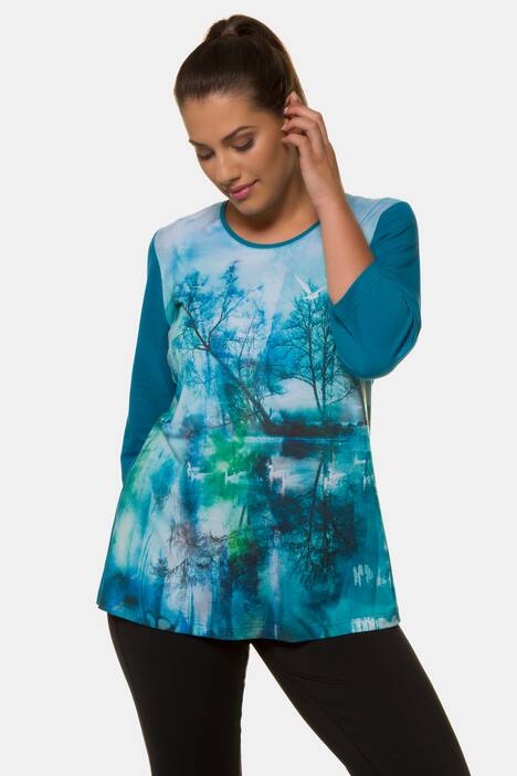 Shirt, Fotomotiv, Classic, 3/4-Arm