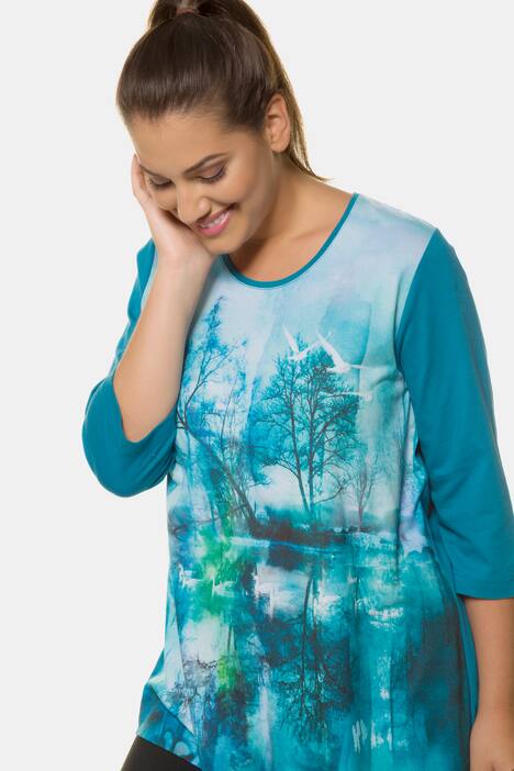 Shirt, Fotomotiv, Classic, 3/4-Arm