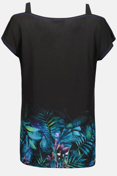 Shirt, functioneel, sneldrogend, cut-out schouders