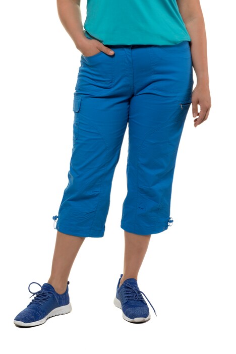 Seamed Cargo Pocket Crop Pants