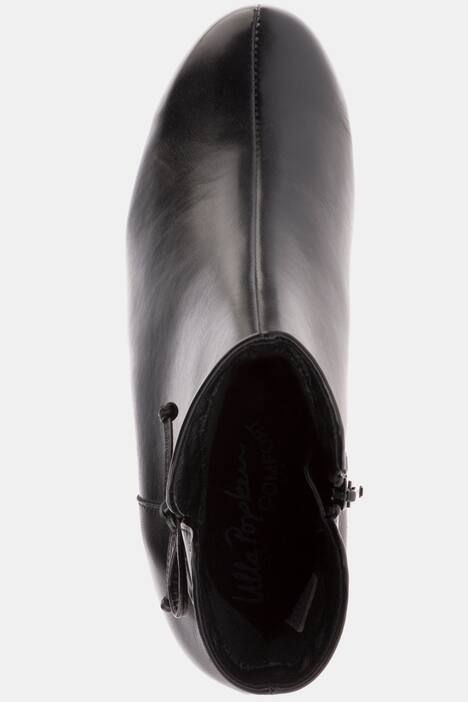 Stiefeletten, Zierschleife, Nappaleder, Weite H