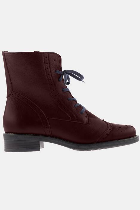 Stiefeletten, Fleecefutter, Nappaleder, Weite H