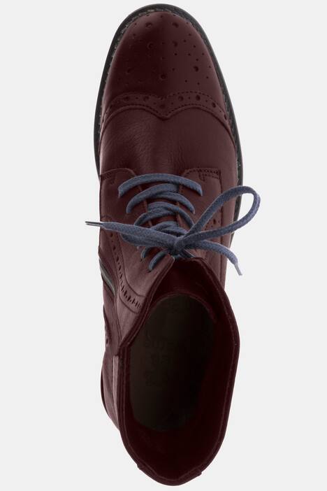 Stiefeletten, Fleecefutter, Nappaleder, Weite H