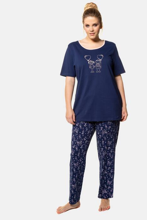Pyjama, Strichmännchen, bis Gr. 66/68