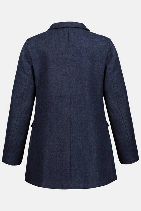 Jacke, Wollmischung, Webpelz, 2-Wege-Zipper