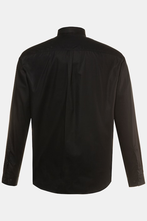Košile, stojatý límec, do 8 XL, střih Modern