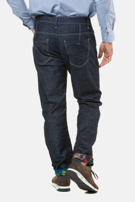 Jeans, 5-Pocket, 3D Falten, Tapered Loose Fit