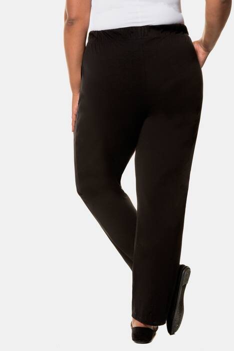 Jerseyhose, elastischer Bund, schmales Bein