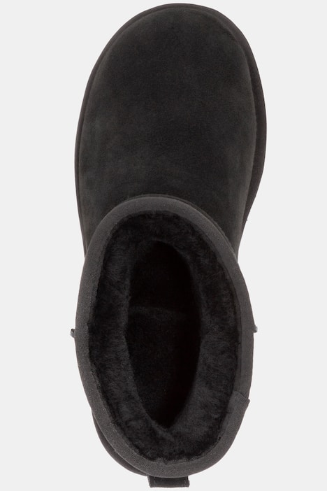 Boots, extra warm, suède, schachthoogte ca. 12,5 cm, wijdte G
