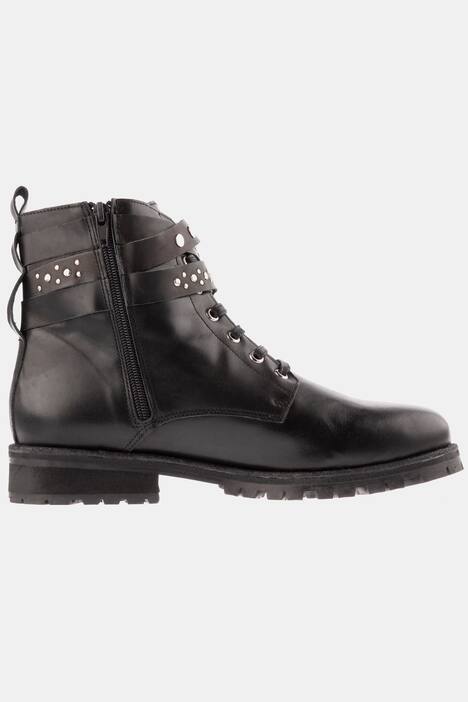 Stiefelette, Echtleder, Fleecefutter, Weite G
