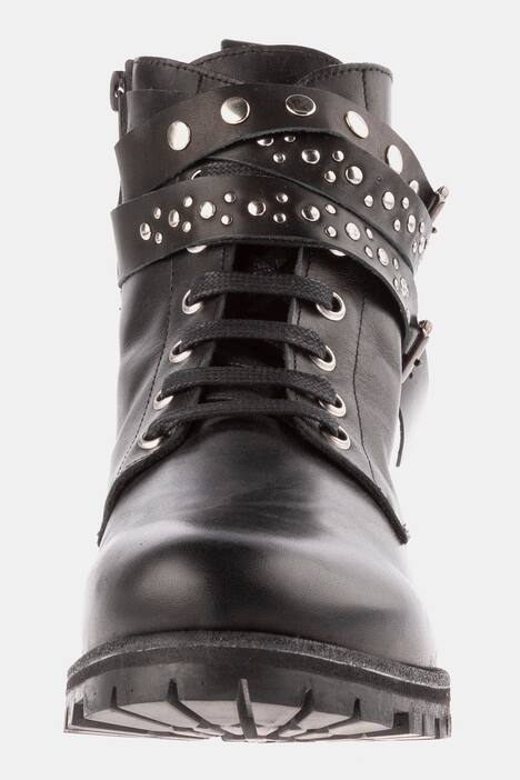 Stiefelette, Echtleder, Fleecefutter, Weite G