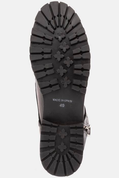 Stiefelette, Echtleder, Fleecefutter, Weite G