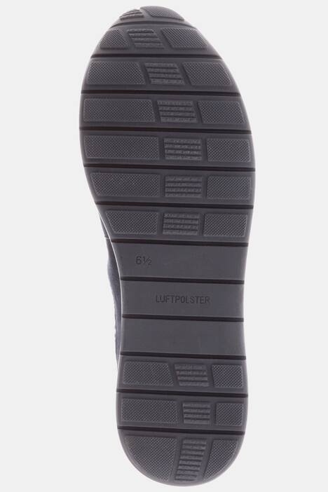 ARA Sneaker, Leder, Veours-Optik, elastischer Schnürung, Wechsel-Fußbett, Weite H