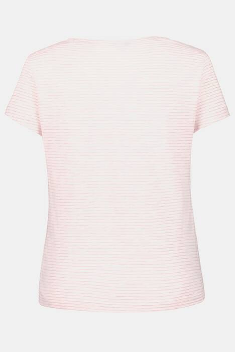 T-Shirt, Eismotive, Regular, Ringel, Ziersteine