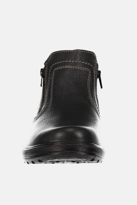 Stiefelette, Jomos, echtes Leder, Lammfell-Futter