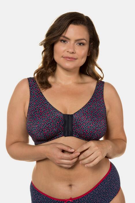 Bustiers, 2er-Pack, rot/Tupfen, C/D-Cup