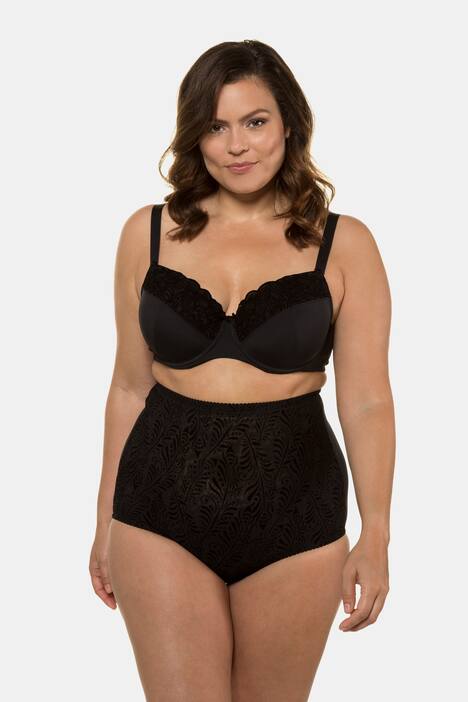 Flocked Accent Soft Cup Larissa Underwire Bra