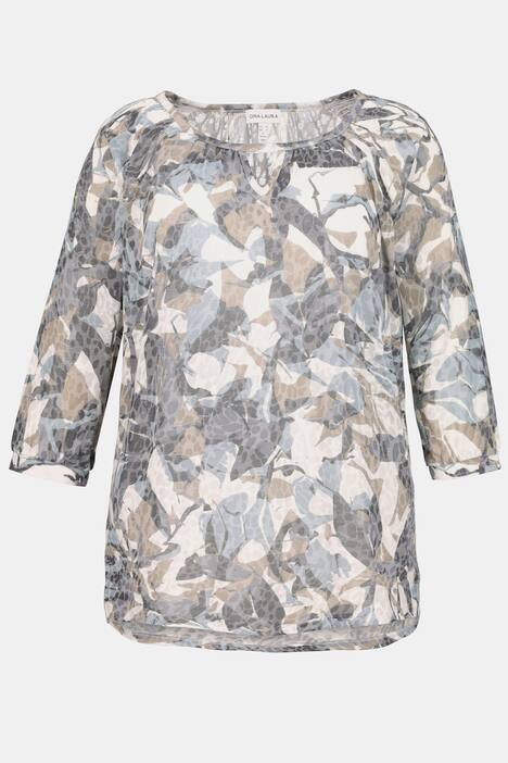 Shirt, Dschungelmuster, Ausbrennerjersey