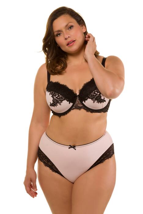 Paisley Floral Black Lace Larissa Underwire Bra
