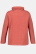 Sweatshirt, opstaande kraag, zijsplitten