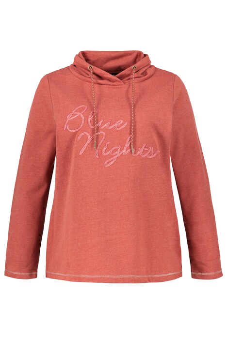 Blue Nights Knit Sweatshirt