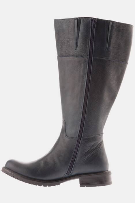 Stiefel, Elastikeinsätze, Fleecefutter, Weite H