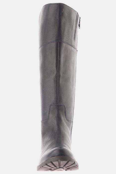 Stiefel, Elastikeinsätze, Fleecefutter, Weite H