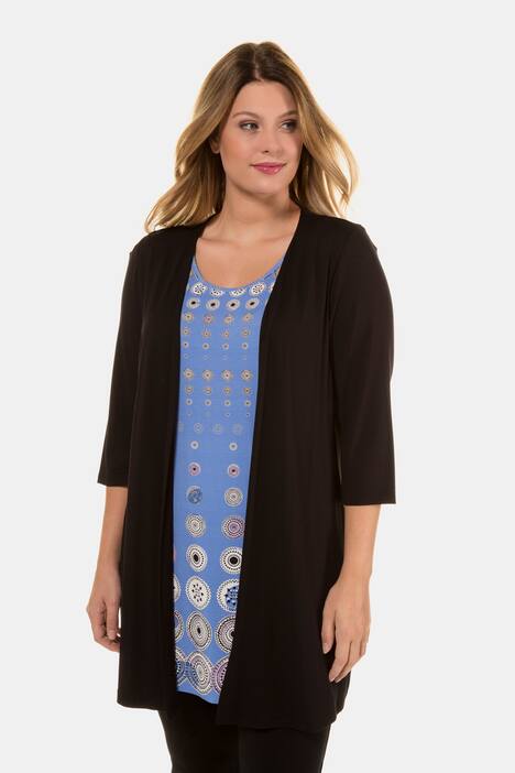 2-in-1-Longshirt, Punktmuster, Classic, Langarm