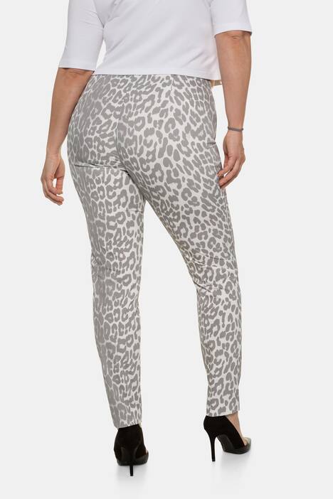 Hose Sophie, Leo-Design, schmales Bein, selection