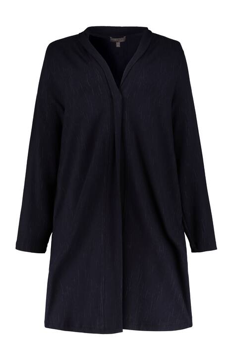 Textured Shawl Collar Stretch Knit Cardigan