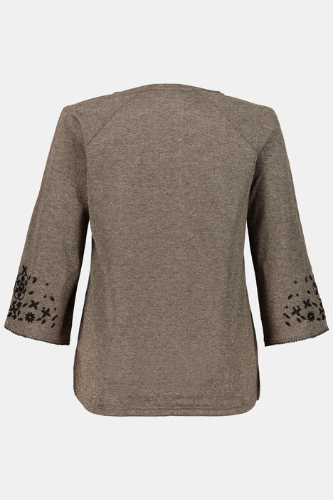 Shirt, wijde 3/4 raglanmouwen