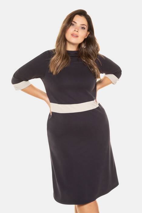 Kleid, Taillenband, Punto-di-Roma-Jersey, selection