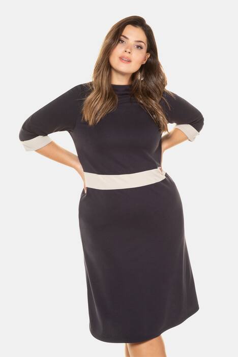 Kleid, Taillenband, Punto-di-Roma-Jersey, selection