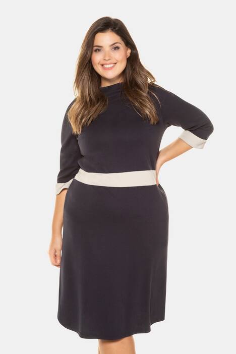 Kleid, Taillenband, Punto-di-Roma-Jersey, selection