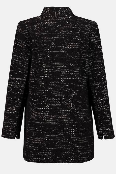 Jerseyjacke, Jacquard-Design, A-Linie, selection