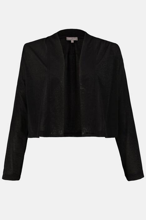 Bolero, dezent schimmernd, Schalkragen, selection