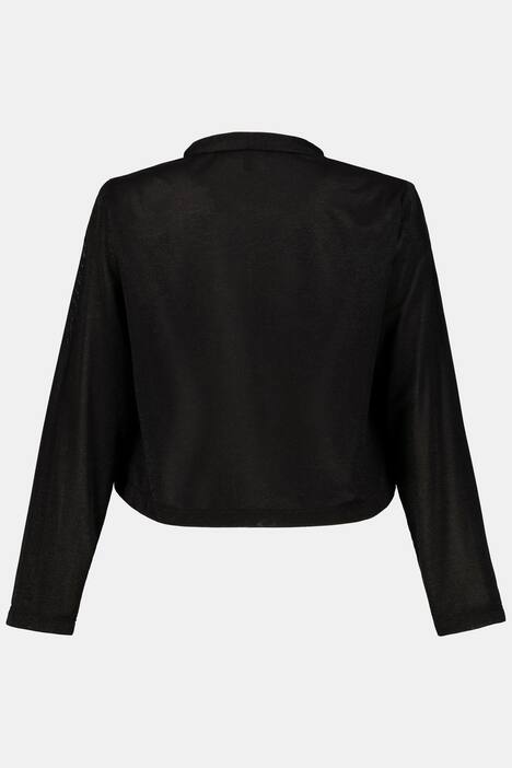 Bolero, dezent schimmernd, Schalkragen, selection