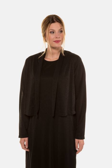 Bolero, dezent schimmernd, Schalkragen, selection
