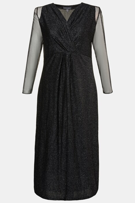 Abendkleid, Metallic-Effekt, Drapierung, selection