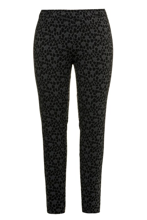 Animal Spot Elastic Waist Sienna Stretch Knit Leggings