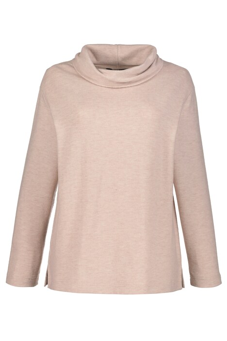 Turtleneck Stretch Knit Sweater
