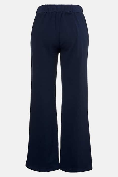 Hose, Piqué aus Bio-Baumwolle, Elastikbund, PURE
