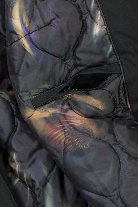 Softshelljacke, atmungsaktiv, Langform, 2-Wege-Zipper