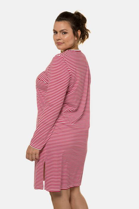 Bigshirts, 2er-Pack, Wichtelmotiv/Ringel, bis Gr. 66/68