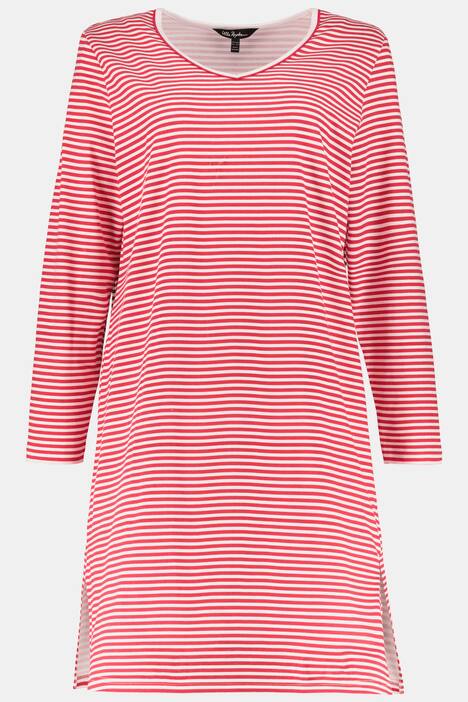 Bigshirts, 2er-Pack, Wichtelmotiv/Ringel, bis Gr. 66/68
