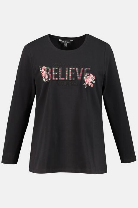 Believe In Yourself Applique Stretch Tee