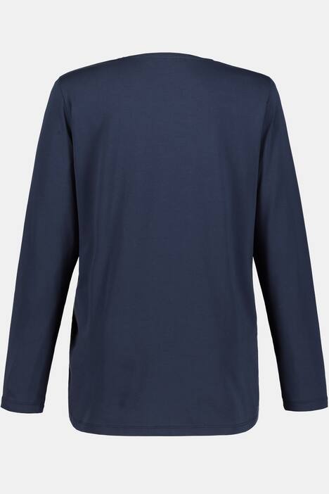 Shirt, Metallic-Gipfelmotiv, Classic, Elasthan